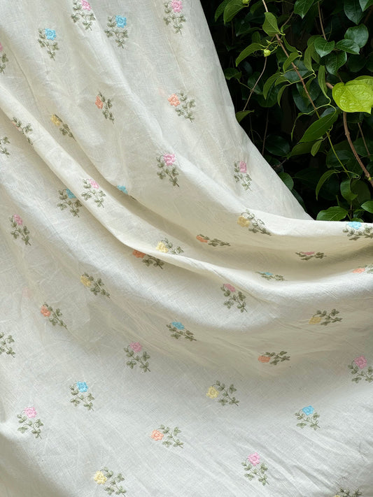 Embroidered Kora Cotton