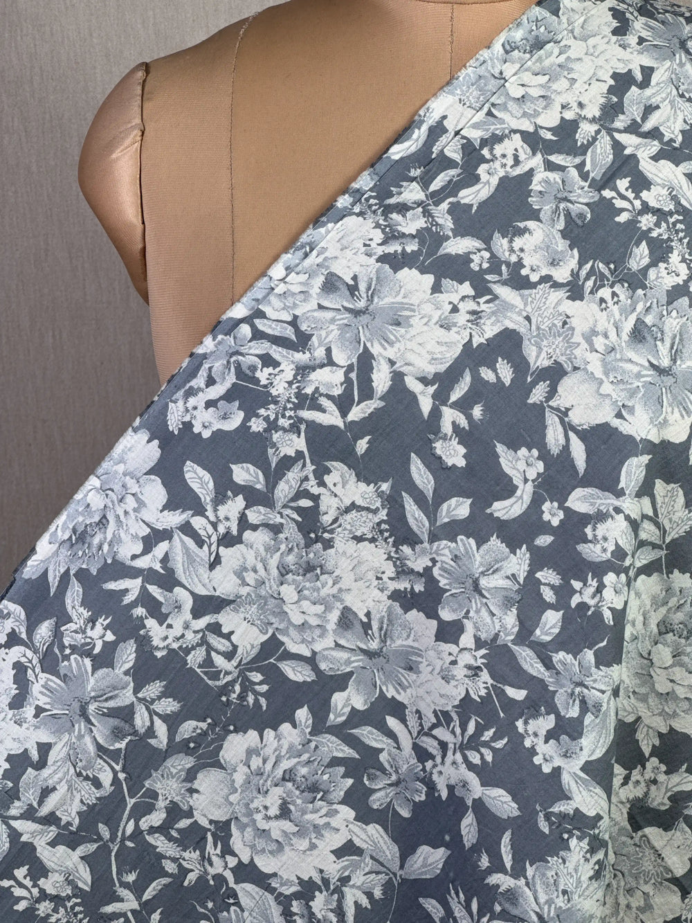 Printed Mulmul Cotton Fabric