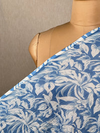 Printed Mul Chanderi Fabrics