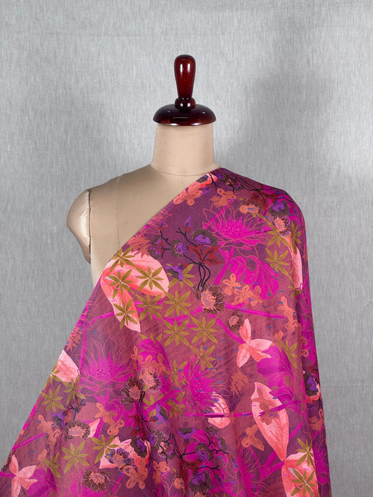 Digital Printed Mulmul Fabric