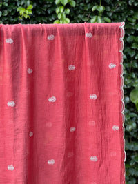 Embroidered Banarasi Chanderi Dupatta