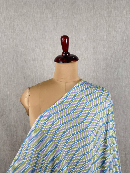 Printed Mulmul Fabric