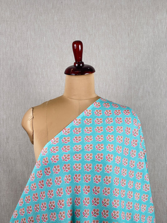 Printed Mulmul Fabric