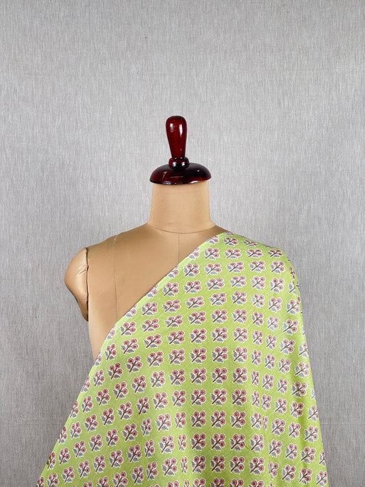 Printed Mulmul Fabric