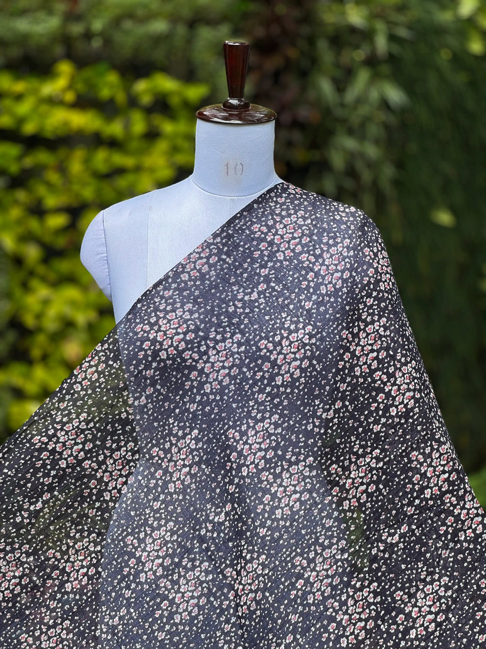 Digital Printed Banarasi Mul Chanderi Fabric