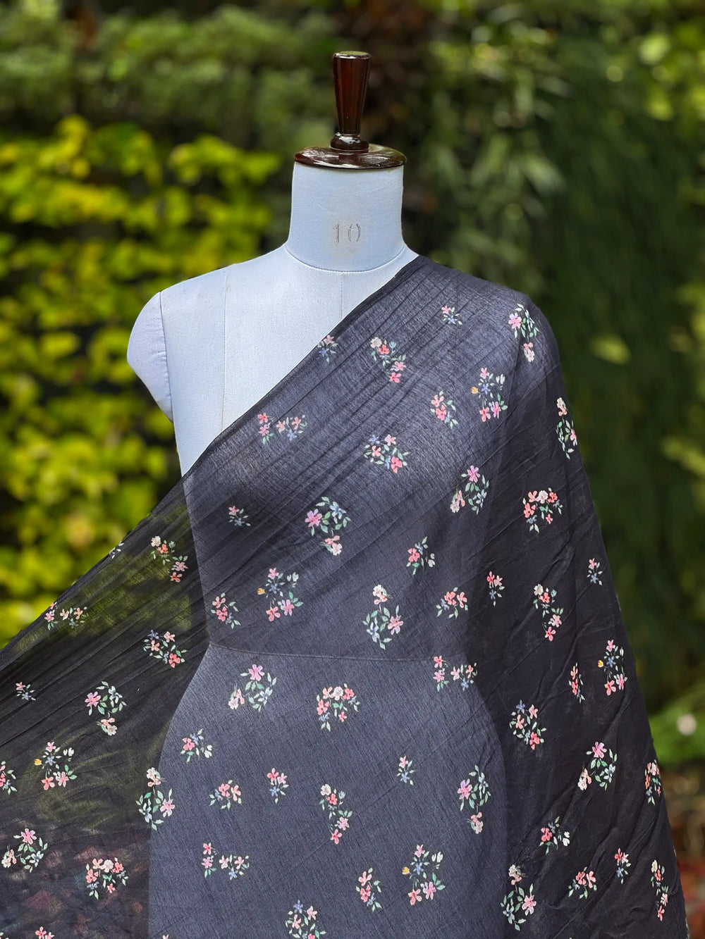 Digital Printed Banarasi Mul Chanderi Fabric