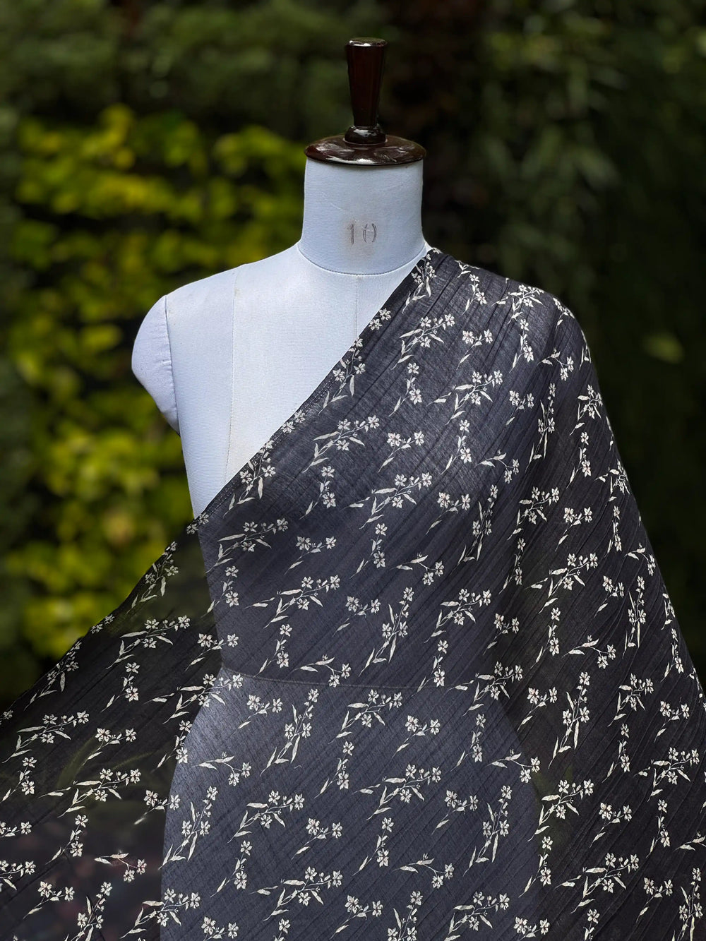 Digital Printed Banarasi Mul Chanderi Fabric