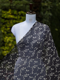 Digital Printed Banarasi Mul Chanderi Fabric