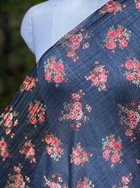 Digital Printed Banarasi Mul Chanderi Fabric