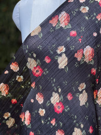 Digital Printed Banarasi Mul Chanderi Fabric