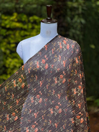 Digital Printed Banarasi Mul Chanderi Fabric