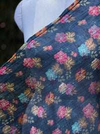 Digital Printed Banarasi Mul Chanderi Fabric