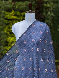 Digital Printed Banarasi Mul Chanderi Fabric