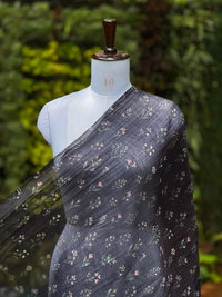 Digital Printed Banarasi Mul Chanderi Fabric
