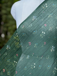 Digital Printed Banarasi Mul Chanderi Fabric