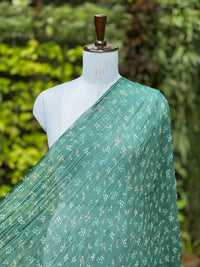 Digital Printed Banarasi Mul Chanderi Fabric