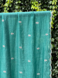 Embroidered Banarasi Chanderi Dupatta