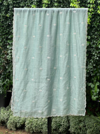 Embroidered Banarasi Chanderi Dupatta