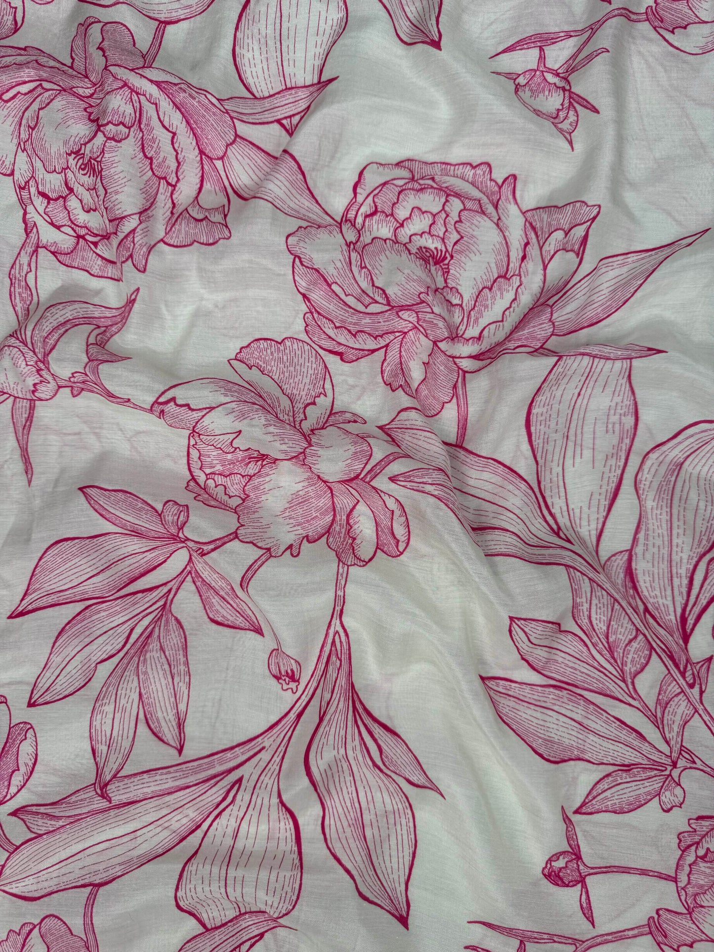 Digital printed Muslin Fabric