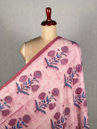 Dabu Vanaspati Handblock Printed Cotton Fabrics