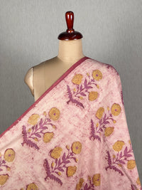 Dabu Vanaspati Handblock Printed Cotton Fabrics