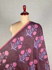 Dabu Vanaspati Handblock Printed Cotton Fabrics