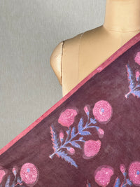 Dabu Vanaspati Handblock Printed Cotton Fabrics