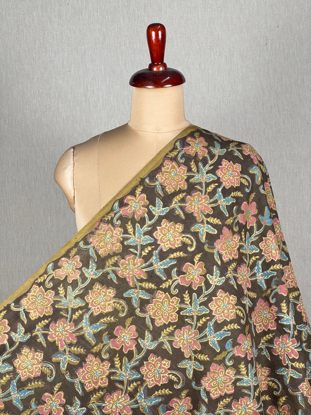 Dabu Vanaspati Handblock Printed Cotton Fabrics