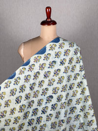 Dabu Vanaspati Handblock Printed Cotton Fabrics