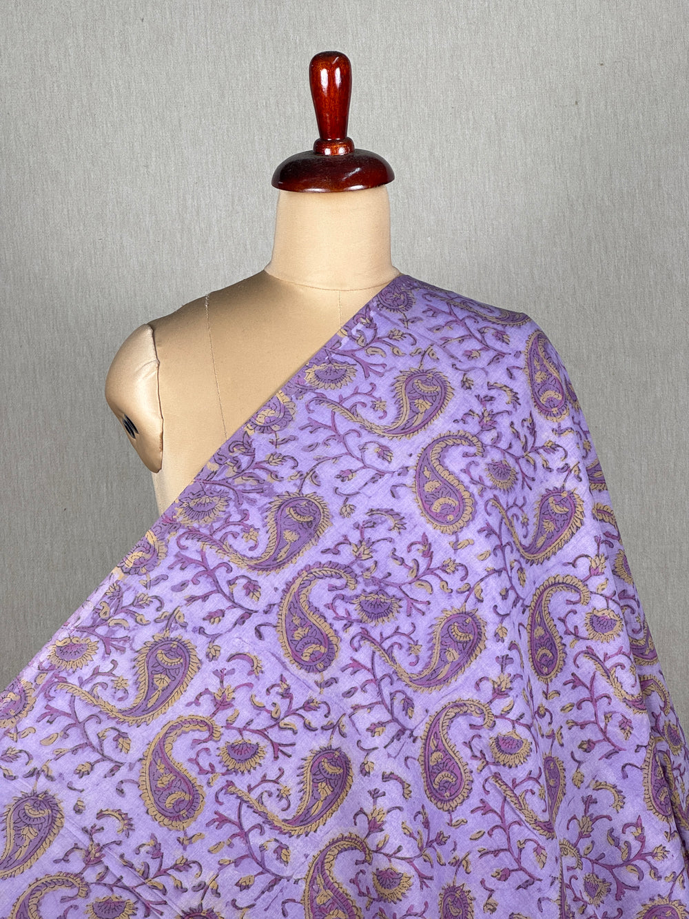 Dabu Vanaspati Handblock Printed Cotton Fabrics