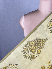 Dabu Vanaspati Handblock Printed Cotton Fabrics
