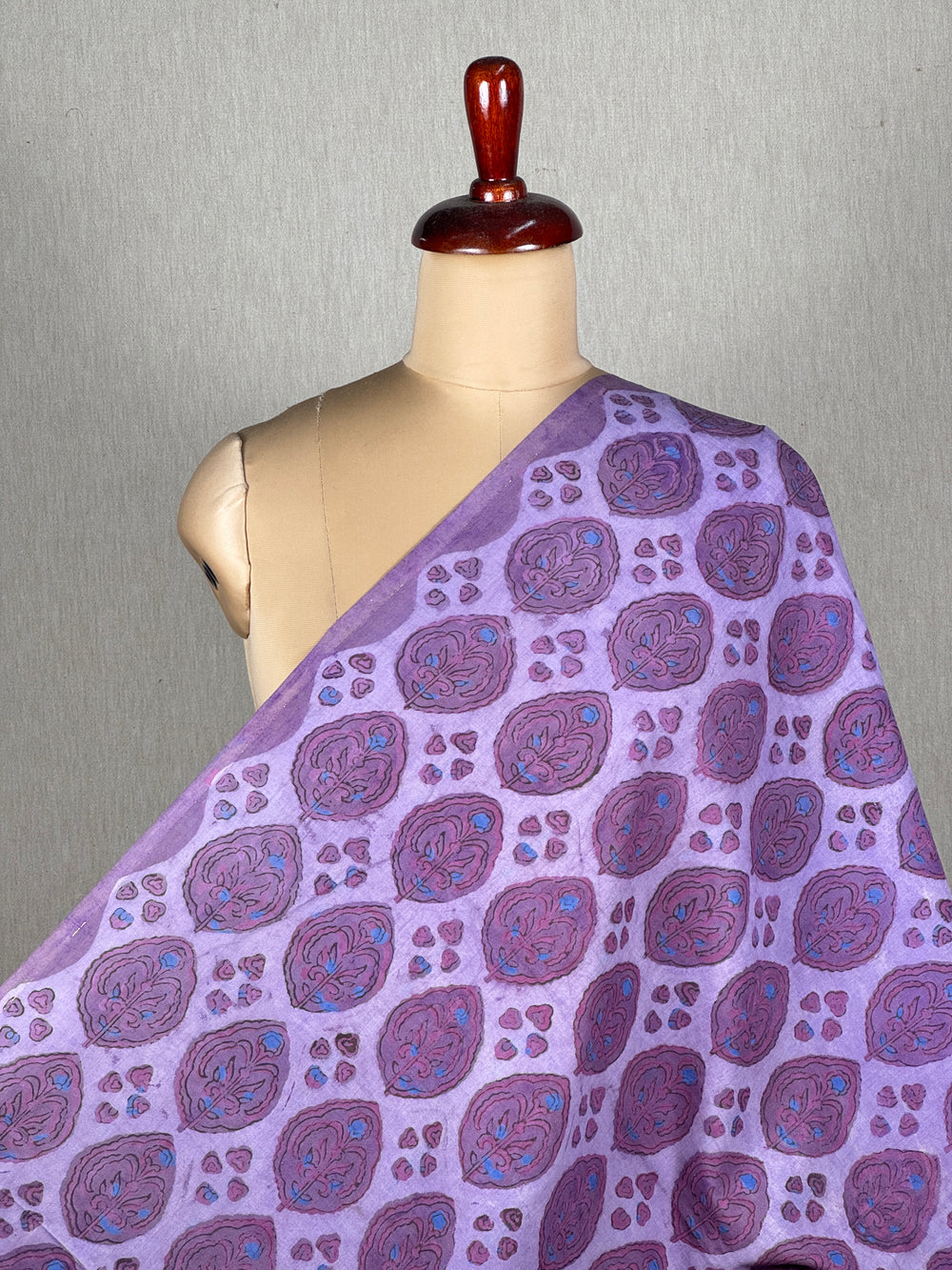 Dabu Vanaspati Handblock Printed Cotton Fabrics