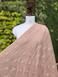 Embroidered 40gm Banarasi Chanderi Fabric