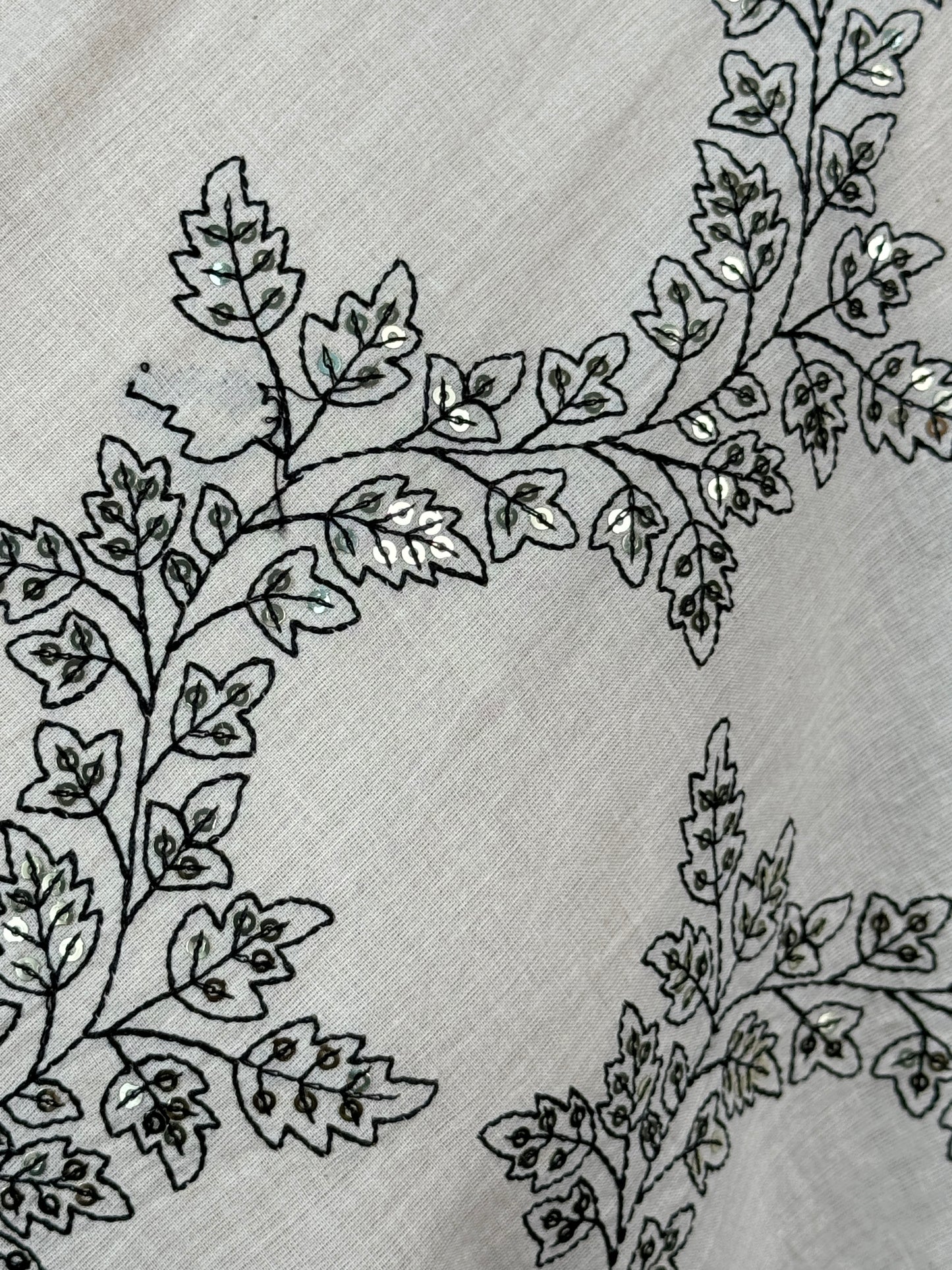 Embroidered Kora Cotton