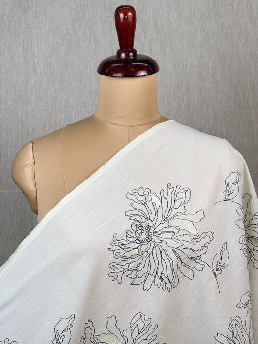 Embroidered Kora Cotton