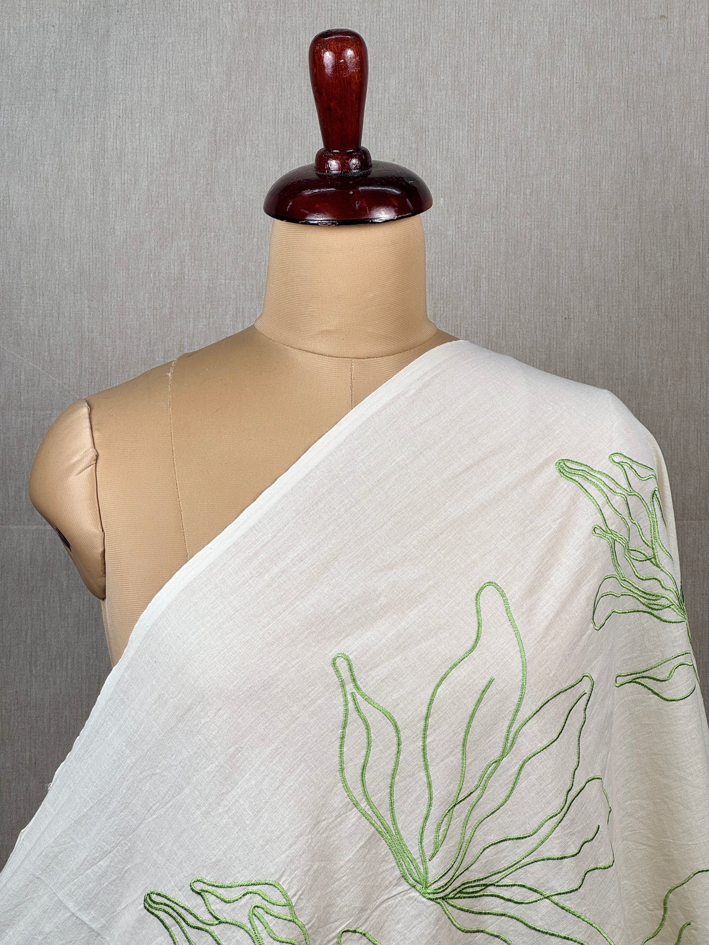 Embroidered Kora Cotton