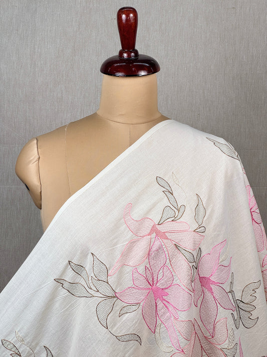 Embroidered Kora Cotton