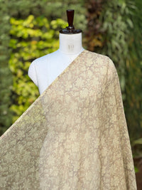 Block-Printed 40gm Banarasi Chanderi Fabric