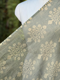 Block-Printed 40gm Banarasi Chanderi Fabric