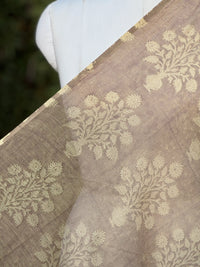 Block-Printed 40gm Banarasi Chanderi Fabric