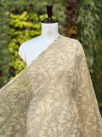 Block-Printed 40gm Banarasi Chanderi Fabric