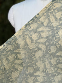 Block-Printed 40gm Banarasi Chanderi Fabric