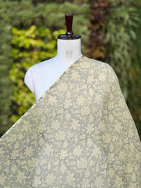 Block-Printed 40gm Banarasi Chanderi Fabric