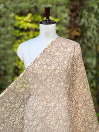 Block-Printed 40gm Banarasi Chanderi Fabric