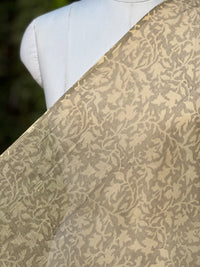 Block-Printed 40gm Banarasi Chanderi Fabric