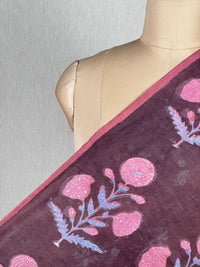 Dabu Vanaspati Handblock Printed Cotton Fabrics