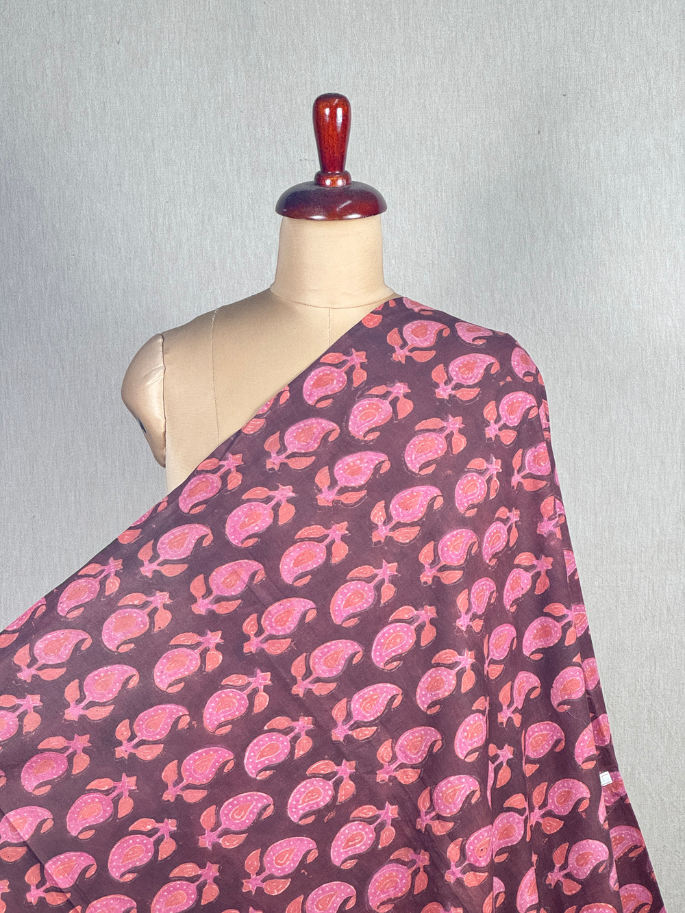 Dabu Vanaspati Handblock Printed Cotton Fabrics