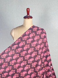 Dabu Vanaspati Handblock Printed Cotton Fabrics