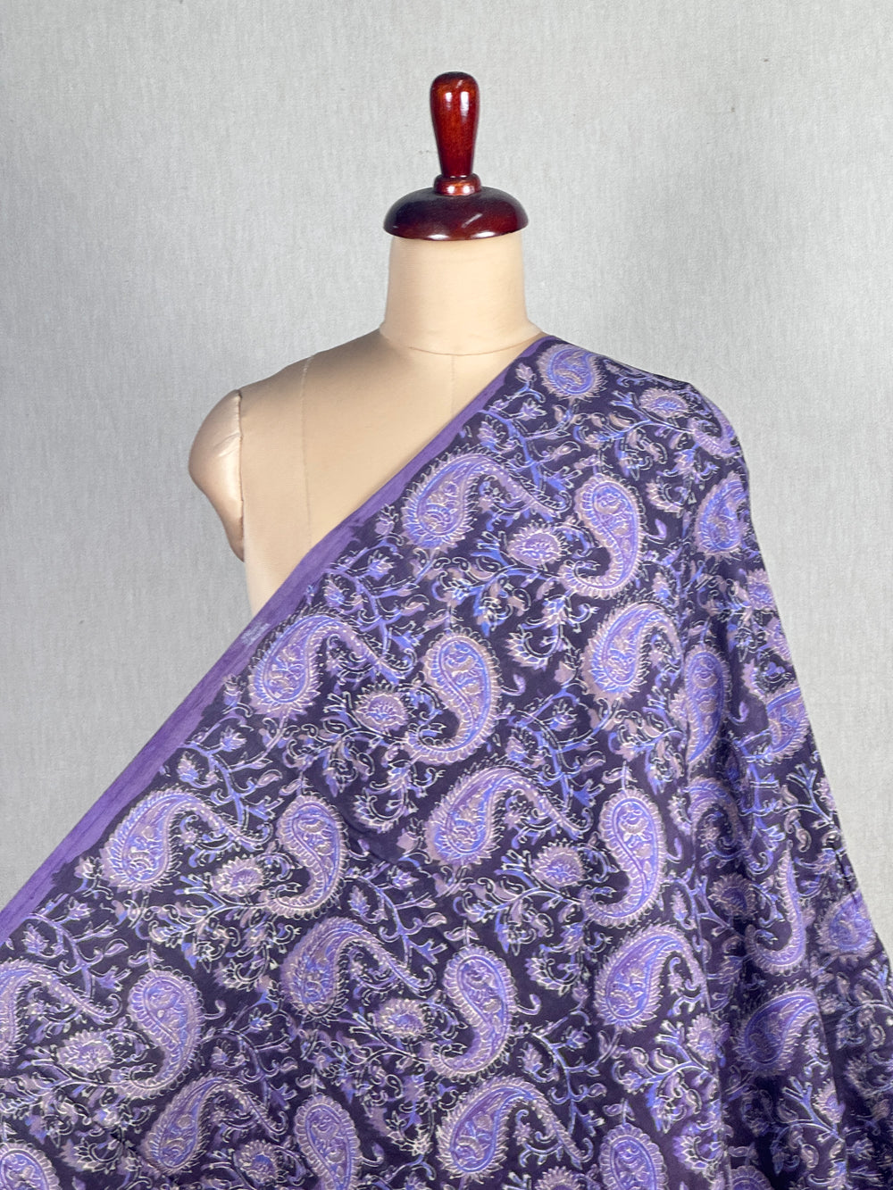 Dabu Vanaspati Handblock Printed Cotton Fabrics