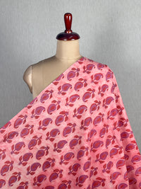 Dabu Vanaspati Handblock Printed Cotton Fabrics